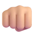 Oncoming Fist Emoji Microsoft-teams