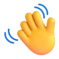 Waving Hand Emoji Microsoft-teams