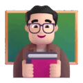 Man Teacher Emoji Microsoft-teams