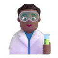 Man Scientist Emoji Microsoft-teams