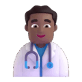 Man Health Worker Emoji Microsoft-teams
