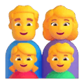 Family Man Woman Girl Boy Emoji Microsoft-teams