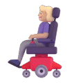 Woman In Motorized Wheelchair Emoji Microsoft-teams