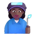 Woman Factory Worker Emoji Microsoft-teams