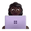 Woman Technologist Emoji Microsoft-teams