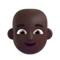 Woman Bald Emoji Microsoft-teams