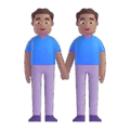 Men Holding Hands Emoji Microsoft-teams