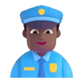 Man Police Officer Emoji Microsoft-teams