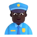 Man Police Officer Emoji Microsoft-teams