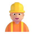 Construction Worker Emoji Microsoft-teams