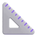 Triangular Ruler Emoji Microsoft-teams