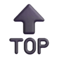 Top Arrow Emoji Microsoft-teams