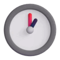 One Oclock Emoji Microsoft-teams