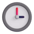Three Oclock Emoji Microsoft-teams