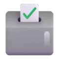 Ballot Box With Ballot Emoji Microsoft-teams