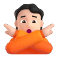 Person Gesturing No Emoji Microsoft-teams