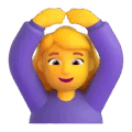 Woman Gesturing Ok Emoji Microsoft-teams