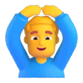 Man Gesturing Ok Emoji Microsoft-teams