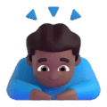 Man Bowing Emoji Microsoft-teams