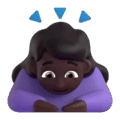 Woman Bowing Emoji Microsoft-teams