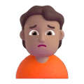 Person Frowning Emoji Microsoft-teams