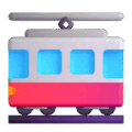 Tram Car Emoji Microsoft-teams