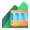 Mountain Railway Emoji Microsoft-teams