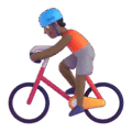 Person Biking Emoji Microsoft-teams