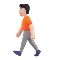 Person Walking Emoji Microsoft-teams