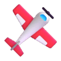 Small Airplane Emoji Microsoft-teams