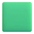 Large Green Square Emoji Microsoft-teams
