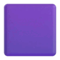 Large Purple Square Emoji Microsoft-teams