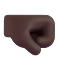 Right Facing Fist Emoji Microsoft-teams