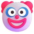 Clown Face Emoji Microsoft-teams