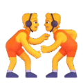 People Wrestling Emoji Microsoft-teams