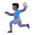 Man Playing Handball Emoji Microsoft-teams