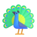 Peacock Emoji Microsoft-teams