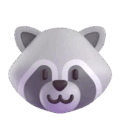 Raccoon Emoji Microsoft-teams
