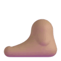 Foot Emoji Microsoft-teams