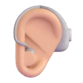 Ear With Hearing Aid Emoji Microsoft-teams