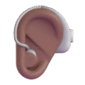 Ear With Hearing Aid Emoji Microsoft-teams