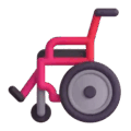 Manual Wheelchair Emoji Microsoft-teams