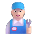 Mechanic Emoji Microsoft-teams