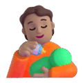 Person Feeding Baby Emoji Microsoft-teams