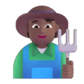 Farmer Emoji Microsoft-teams