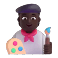 Artist Emoji Microsoft-teams
