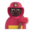 Firefighter Emoji Microsoft-teams