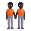 People Holding Hands Emoji Microsoft-teams