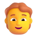 Person Red Hair Emoji Microsoft-teams