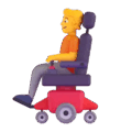 Person In Motorized Wheelchair Emoji Microsoft-teams